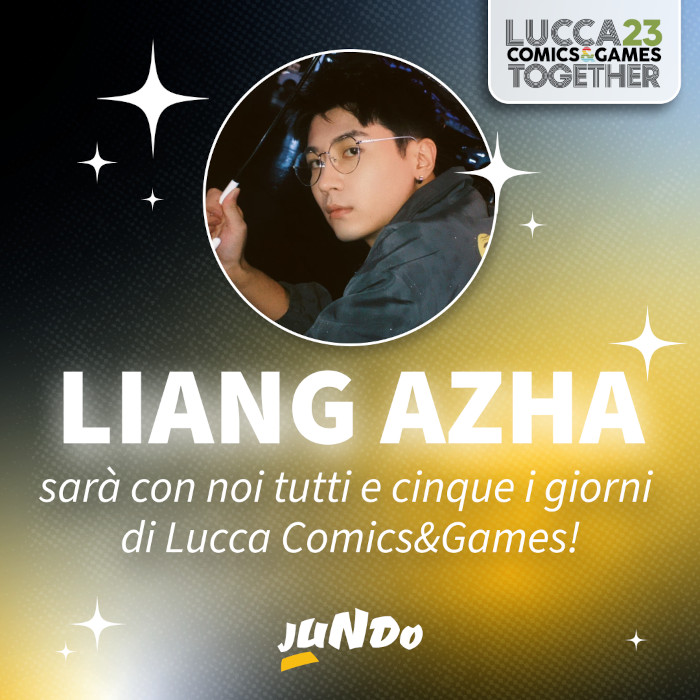 Liang Azha (All of You) ospite di Jundo al Lucca Comics 2023